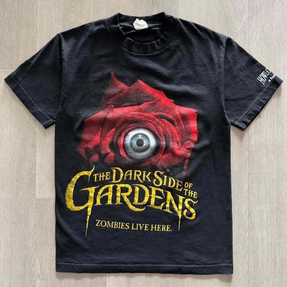 Alstyle Howl-O-Scream Busch Gardens The Dark Side of the Gardens T-Shirt Size S